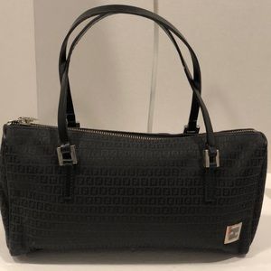 Fendi baby zucchini fabric satchel “the best size